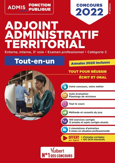 Image de Concours Adjoint administratif territorial - Catégorie C - Tout-en-un