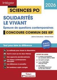 Image de Sciences Po - Questions contemporaines - Solidarités + Le vivant - Concours commun des IEP 2026