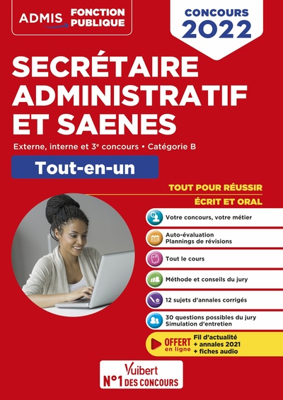 Image de Concours Secrétaire administratif et SAENES - Tout-en-un - Fil d'actu offert