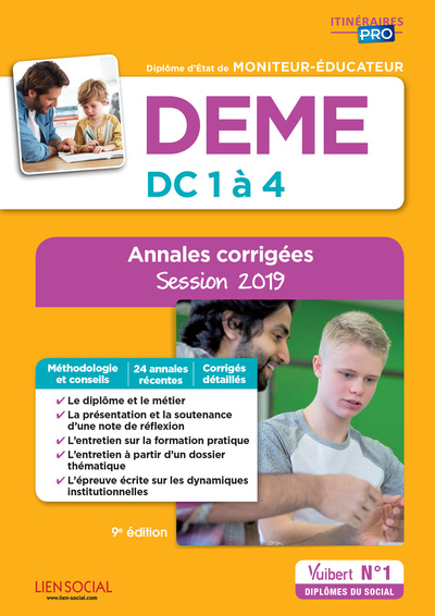 Image de DEME - Épreuves de certification DC 1 à 4 - Annales corrigées