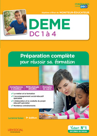 Picture of DEME - Domaines de compétences 1 à 4 - Préparation complète pour réussir sa formation