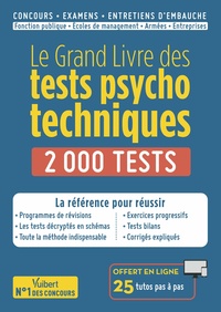 Picture of Le Grand Livre des tests psychotechniques - 2000 tests - 25 tutos offerts