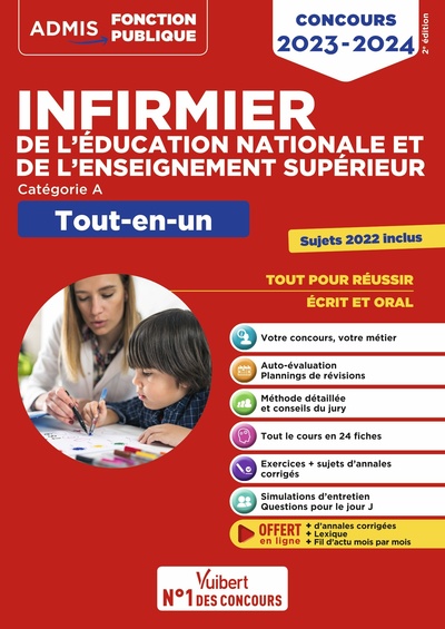 Picture of Concours Infirmier de l'Éducation nationale et de l'Enseignement supérieur - Tout-en-un