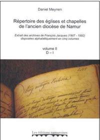 Image de Répertoire des églises et chapelles de l'ancien diocèse de Namur