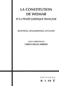 Image de Constitution de Weimar et la Pensée Juridique Française