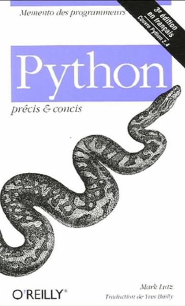 Image de O'REILLY PYTHON PREC.& C.3ED