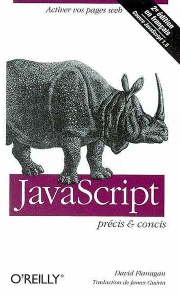 Image de O'REILLY JAVASCRIPT PRECIS 2ED