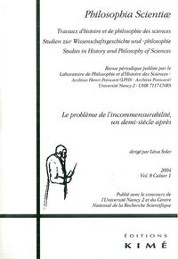 Picture of Philosophia Scientiae T. 8 / 1 2004