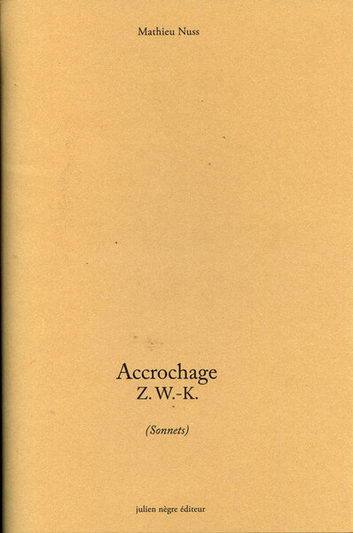 Picture of Accrochage Z. W. -K.