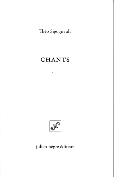 Picture of Chants