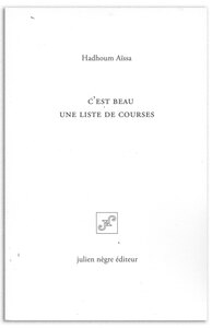 Picture of C'est beau une liste de courses