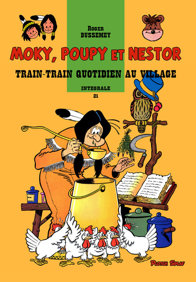 Image de Moky, Poupy et Nestor 21 - Train-train quotidien au village