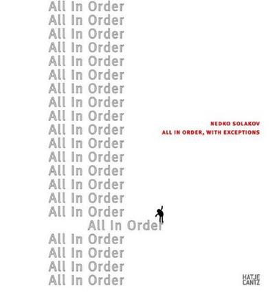 Picture of Nedko Solakov All in Order with Exceptions /anglais