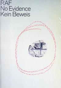 Image de Arwed Messmer RAF. No Evidence /anglais/allemand