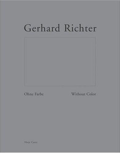 Picture of Gerhard Richter Without Color /anglais/allemand
