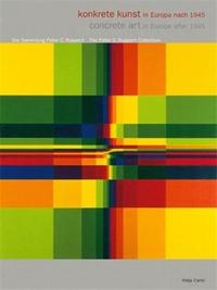 Picture of Concrete Art in Europe after 1945 /anglais/allemand