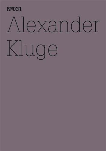 Picture of Documenta 13 Vol 31 Alexander Kluge /anglais/allemand