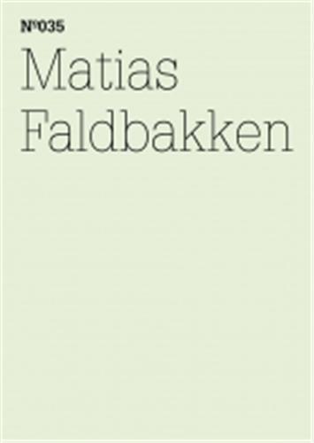 Picture of Documenta 13 Vol 35 Matias Faldbakken /anglais/allemand