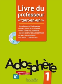 Image de Adosphère 1 - Livre du professeur (A1)