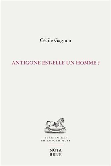Picture of ANTIGONE EST-ELLE UN HOMME ?