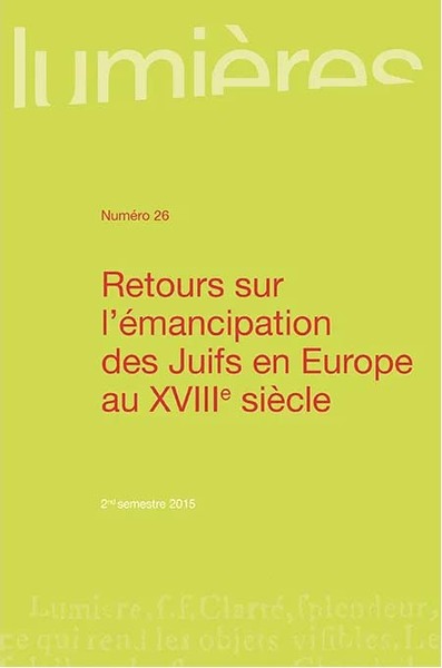 Image de Retours sur l'emancipation des juifs en Europe au 18 e siècle