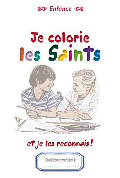 Picture of Je colorie les saints et je les reconnais