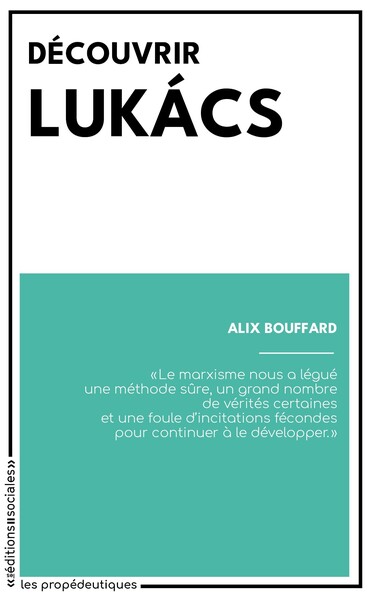 Image de Découvrir Lukács