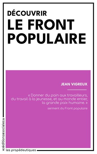 Picture of Découvrir le Front populaire