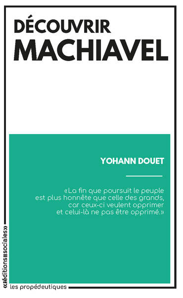 Image de Découvrir Machiavel