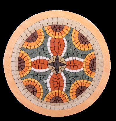 Picture of Kit Mosaîque complet 100 naturelles  Mandala 13   20 MOSAIC BOX