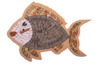 Picture of Kit Mosaîque complet 100 naturelles  Poisson Cadre spécial   MOSAIC BOX SPECIAL