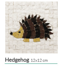 Picture of Kit Mosaîque complet 100 naturelles  Hérisson  MINI 12X12 MOSAIKIT
