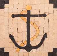 Picture of Kit Mosaîque complet 100 naturelles  Ancre  MINI 12X12 MOSAIKIT