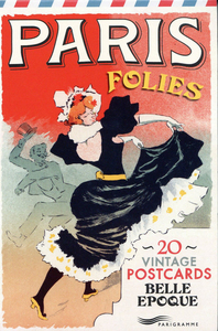 Image de Paris Folies 20 Vintage postcards Belle Epoque