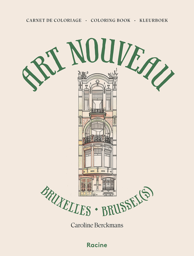 Image de Carnet de coloriage Art Nouveau