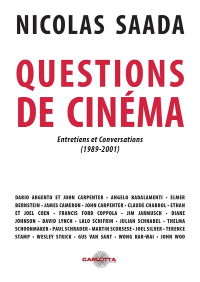 Image de Questions de cinéma de Nicolas Saada