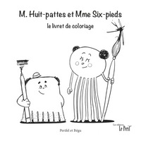 Image de M. Huit-pattes et Mme Six-pieds, le livret de coloriage