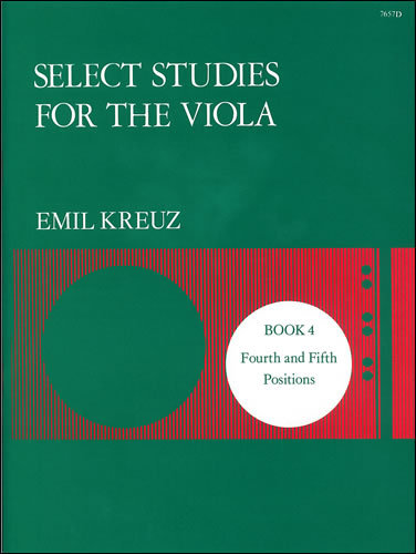 Picture of KREUZ, EMIL: SELECT STUDIES. BOOK 4 - VIOLA