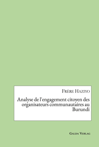 Picture of Analyse de l'engagement citoyen des organisateurs communautaires au Burundi