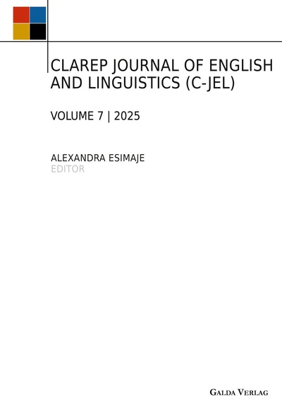 Picture of CLAREP JOURNAL OF ENGLISH AND LINGUISTICS (C-JEL)