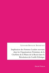 Picture of Implication des femmes leaders oeuvrant dans les organisations féminines de la chefferie de la Plaine de la Ruzizi dans la résolution du conflit ethnique