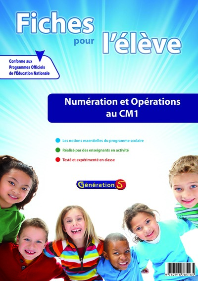 Image de Fiches pour l'élèves : Numération et opérations au CM1