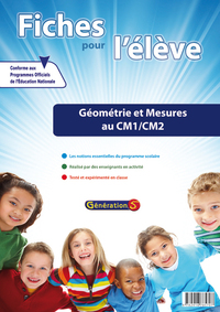 Image de Fiches pour l'élève : Géométrie, grandeurs et mesures (CM1-CM2)