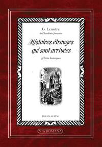 Picture of Histoires étranges qui sont arrivées