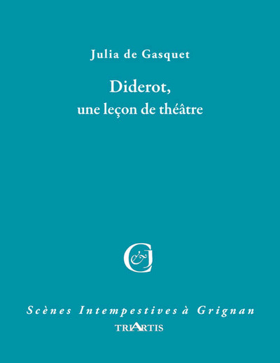 Picture of DIDEROT, UNE LECON DE THEATRE