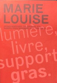 Picture of Marie-Louise N° 1 / 2 / 3 - Revue de Design Graphique
