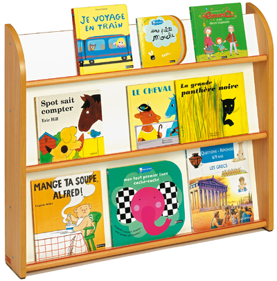 Picture of Bibliothèque présentoir PM - hêtre