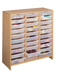 Picture of Meuble haut 30 bacs incolores