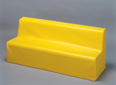 Picture of Banquette toile jaune