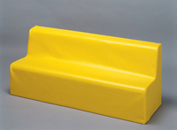 Picture of Banquette toile jaune